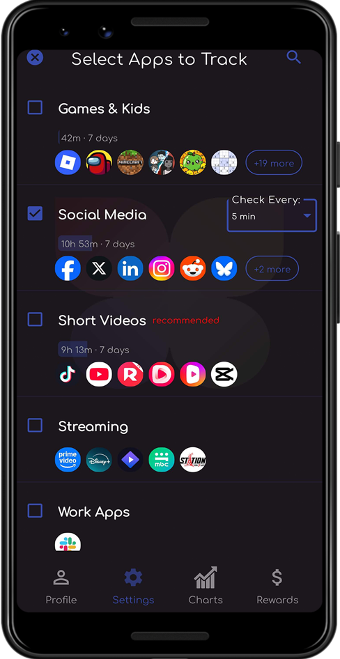 Apps to track